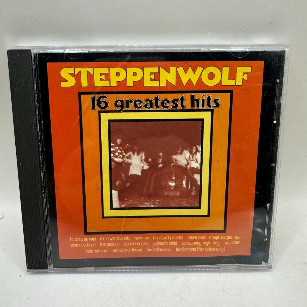 Steppenwolf 16 Greatest Hits CD MCA Records Classic Rock Album